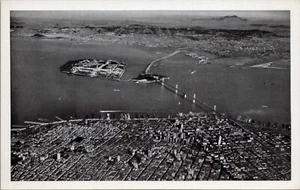 Postcard California Bay Bridge Mt. Diablo Harbor View Scenic Drive #D9 - Picture 1 of 2