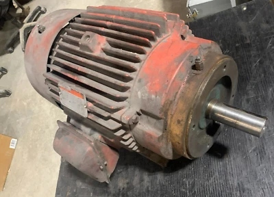 RELIANCE 15HP 230/460VAC 3PH 254TC FRAME TEFC FOOT & NEMA- C-FLANGE MOUNT E-OK - Image 1 of 4