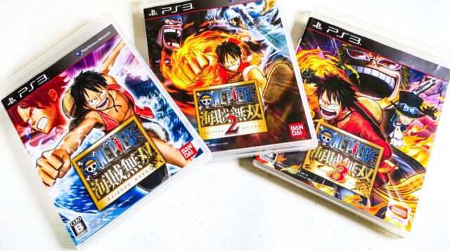 OS JOGOS DE ONE PIECE NO PLAYSTATION 3! 