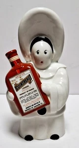 1936 Cointreau Limoges Porzellan Pierrot Dekanter von Jean Mercier ohne Alkohol - Bild 1 von 10