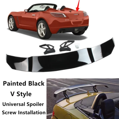 Universal Fit For Saturn Sky 2007-2010 Racing Style Rear Trunk Lid Spoiler Wing Foto 1 de 4