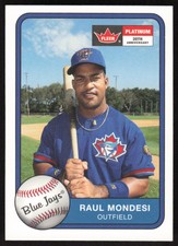 2001 Fleer Platinum   Raul Mondesi #143 Toronto Blue Jays