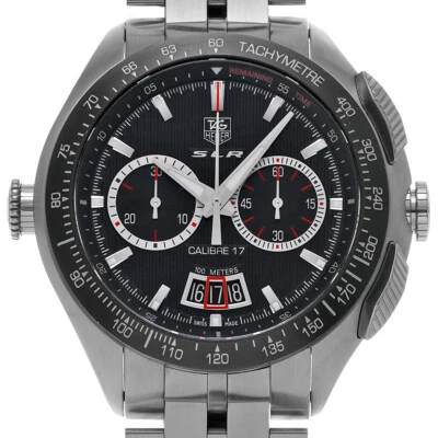 ●Reloj para hombre Tag Heuer SLR calibre 17 Mercedes Benz Cag2010.Ba0254 negro Foto 1 de 4