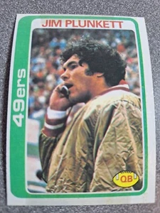 1978 Topps - #131 Jim Plunkett TAPE RESIDUE POOR-Fair f176 - Picture 1 of 2