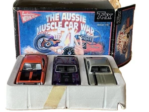 Trax 1:43 The Aussie Muscle Car War Set TRG1 Holden Monaro Charger Ford GTHO 111 - Picture 1 of 19