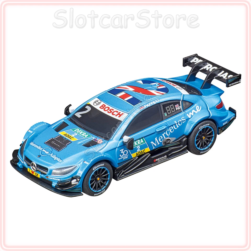 Carrera GO 64133 Mercedes-AMG C63 DTM "G.Paffett No.2" 2018 HWA 1:43 Auto Plus