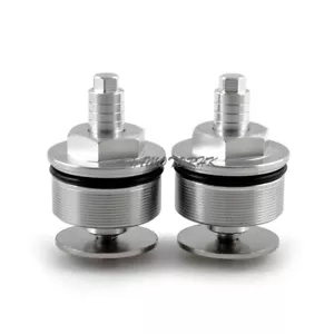 Preload Fork Cap For Kawasaki NINJA 400 2018-2023 Adjustable Fork Bolt x2 #415 - Foto 1 di 5