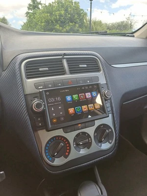 Android 12 Autoradio Carplay Per Fiat Grande Punto 2007-2012 GPS DAB WIFI - Immagine 1 di 4