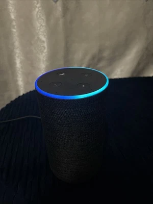 New Amazon Echo 2nd Generation Smart Assistant Wireless Loud Speaker Gray No Box - Image 1 of 4