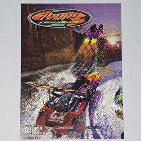 Hydro Thunder Sega Dreamcast Midway Print Ad/Poster