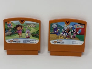 Vtech Vsmile Vmotion Mickey Mouse Clubhouse & Dora The Explorer Spiele Lot - Bild 1 von 3