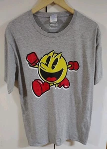 Camiseta Bandi Namco Gris Pac-Man Talla L Gran Jugador Regalo de Navidad - Imagen 1 de 5