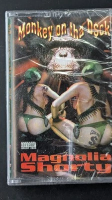 Magnolia Shorty- Monkey on Tha D$ck Cassette *SEALED* NOLA Rap Tape 1997 - Image 1 of 2