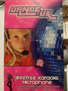 PlayStation Dance:UK Bundle  Dance Mat, Bag & Wire Free Karaoke Microphone - Picture 1 of 8
