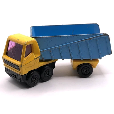 Camión articulado súper rápido Lesney Matchbox No. 50 1973 amarillo - hecho en Inglaterra Foto 1 de 4