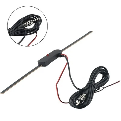 Amplify Signal Strength with Windshield Car AM FM Radio Antenna Booster - Image 1 of 4