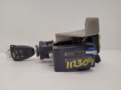 07-18 Wrangler Ignition Lock Switch Cylinder Key Steering Column MTD 04685719AH - Image 1 of 4