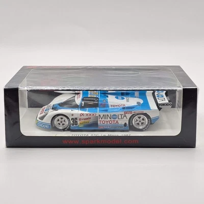 Spark Toyota 87C #36 Toyota Team TOM's 24Hrs Le Mans 1987 1/43 Scale - Image 1 of 4