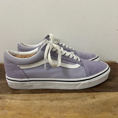 Vans Old Skool Skate Hombres 8/Mujeres 9.5 Púrpura Zapatos de Monopatín Tenis 721356 Foto 1 de 4