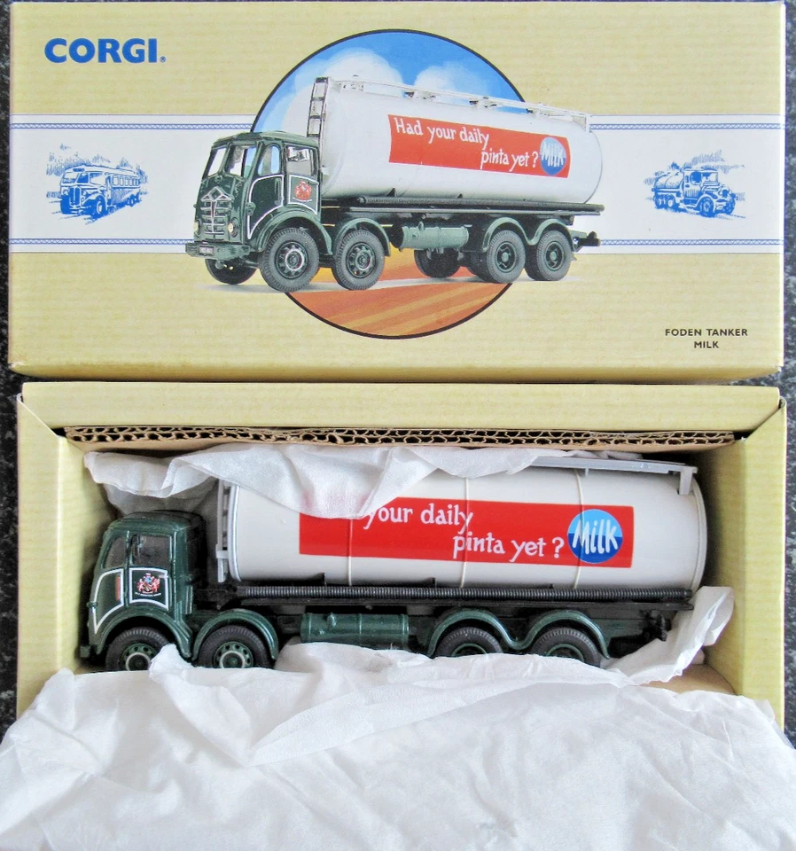 Modellautos 1:50 Corgi Toys Foden Milchtanker Art Nr 97951 #5 - Bild 1 von 1