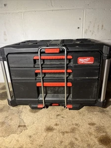 Milwaukee Packout 2+1 Drawer Tool Box FAULTY/USED - Picture 1 of 7