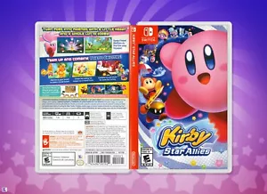 Kirby Star Allies COVER ART: Ersatzeinsatz/Hülle für Nintendo Switch - Bild 1 von 3
