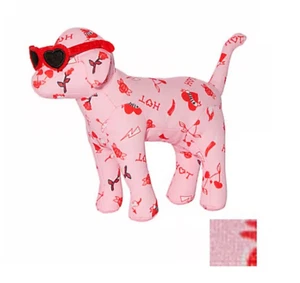 Victoria Secret Pink Mini Dog Toy With Sunglasses Shades Hearts Valentine's Day - Picture 1 of 1