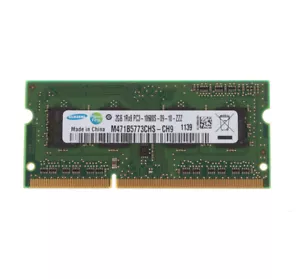 Samsung 2GB 1RX8 PC3-10600S DDR3 1333mhz 204pin For Intel Laptop Memory RAM CL9 - Picture 1 of 5