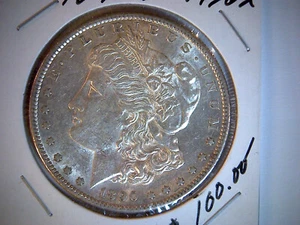 Dólar Morgan 1890-S, dólar de plata de los Estados Unidos, .77344 ASW, antiguo Morgan - Imagen 1 de 2