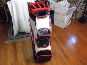 Golf Cart Bag, 15 Way Organizer Divider Top with Handles and Rain Cover NEW - Picture 1 of 14