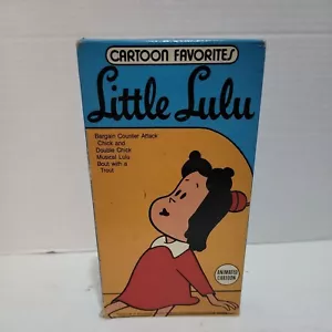 Little LuLu Cartoon Favorites VHS Bargain Counter Attack Chick & Double Chick  - Picture 1 of 3