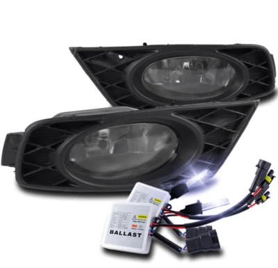 PARA 08-09 HONDA ODYSSEY PARACHOQUES DELANTERO FAROS ANTINIEBLA HUMO CON 10K XENÓN OCULTO+BISEL Foto 1 de 4