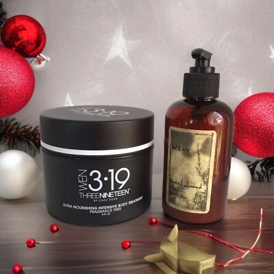 WEN by Chaz Dean Creme Modelador Amêndoa Doce Mint e Tratamento Corporal Intensivo - Imagem 1 de 4