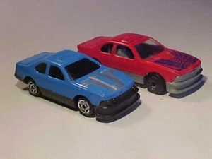 SET 2: 3 ZOLL EXOTISCH 1978 BMW 633CSi markenlose 1/64 Druckguss VNMINT lose - Bild 1 von 7