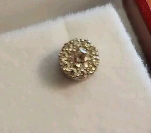 1 GENUINE HEARTS ON FIRE 18K REPLACEMENT NATURAL DIAMONDS STUD EARRING FES01008W - Picture 1 of 5