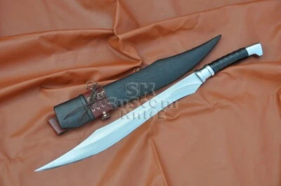 Espada histórica de cimitarra: espada histórica Full Tang de acero de resorte hecha a mano 24" Foto 1 de 4