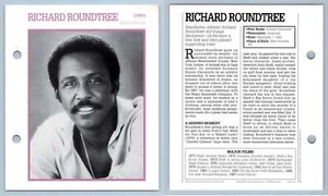 Richard Roundtree - 1980's Atlas Editions Movie Star Card - Picture 1 of 1