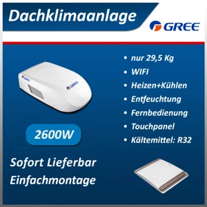 GREE 220-240V Inverter Dachklimaanlage 2600W Weiß für Wohnmobil mit WIFI - Bild 1 von 9