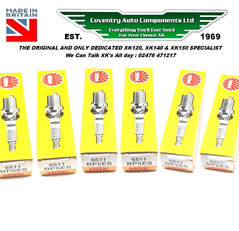 6 bujías NGK (8421) C2460 Foto 1 de 3