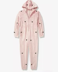 Victorias Secret PINK Teddy Schlaf Einteiler M/L Pyjama Farbe Pink. - Bild 1 von 3