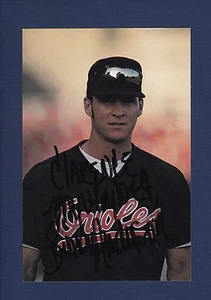 Brady Anderson signed Baltimore Orioles vintage team issued baseball postcard - Picture 1 of 3