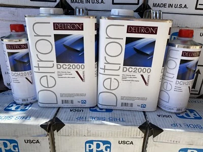 PPG 2 galones Deltron DC2000 Ultra Velocity Clearcoat 2 cuartos DCH2015 2 kits ENVÍO GRATUITO Foto 1 de 2