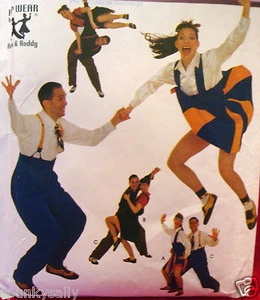 SEWING PATTERN Simplicity 8952 SWING DANCE BIG BAND Costume Mens 34-44 Ms 6-18 - Picture 1 of 3