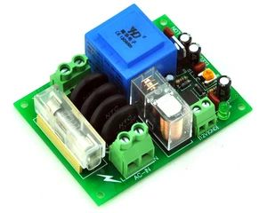 115Vac Mains Power ON Delay Soft-start Protection Module, with 12V Regulator. B - Picture 1 of 9