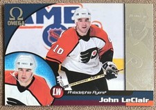 1998-99 Pacific Omega John LeClair Philadelphia Flyers #176 NHL Hockey