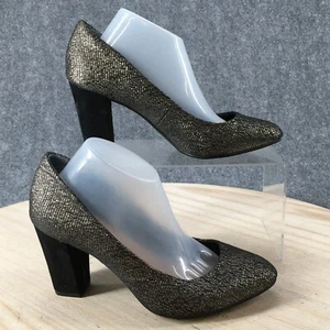 Zapatos de salón Style&Co para mujer 6,5 M Asyaa clásicos informales tela dorada sin cordones - Imagen 1 de 17
