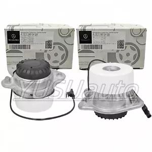 GENUINE L & R Engine Mount for Mercedes-Benz S-CLASS W222 S350 S450 3.0T M276 - Picture 1 of 3