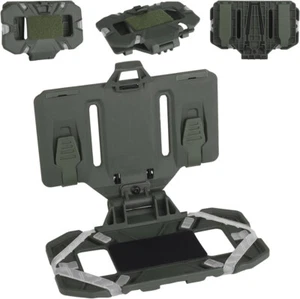 Tactical Vest Phone Holder Foldable Cell Phone Board Plate Molle Carrier Board - Photo 1 sur 21