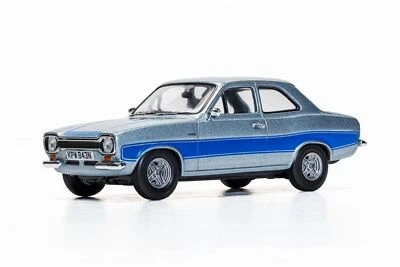 Corgi Vanguards 1:43 Ford Escort Mk1 RS2000 Stardust Silver Auto Diecast VA09530 - Immagine 1 di 4