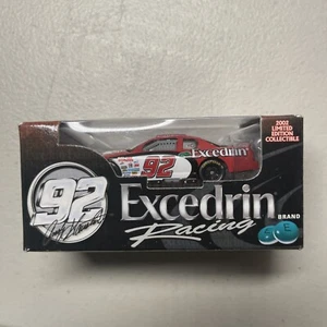 2002 Excedrin Nascar Racing Andy Houston 92 Die Cast Limited Edition - Picture 1 of 3